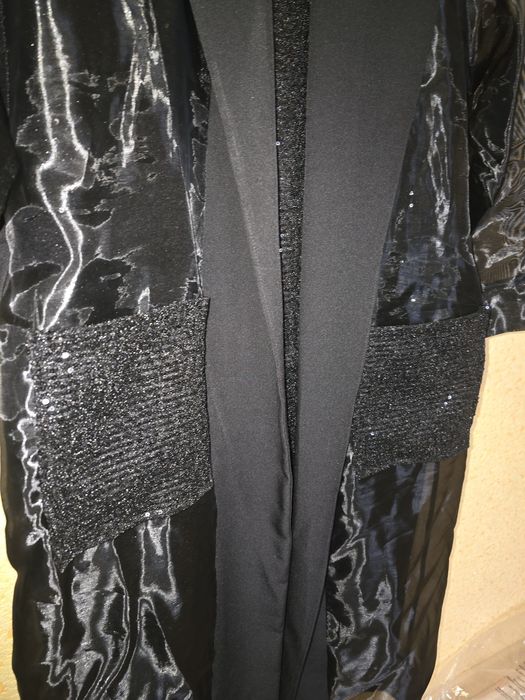 Сукня та тренч чорного кольору, комплект