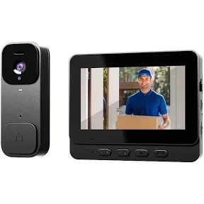 Domofon videodomofon dzwonek do drzwi bezprzewodowy