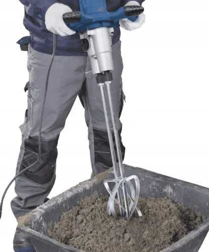 Подвійний змішувач фарби PM1800D Scheppach будівельний міксер