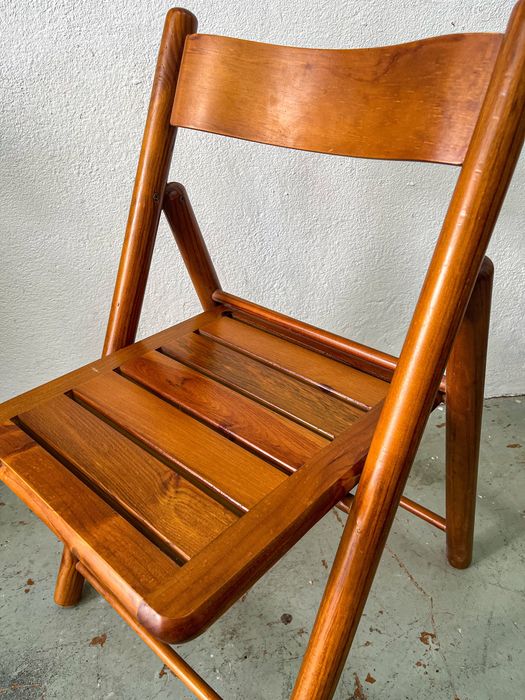 Cadeiras vintage dobráveis