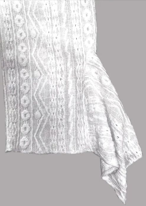 Bluzka biała koronkowa