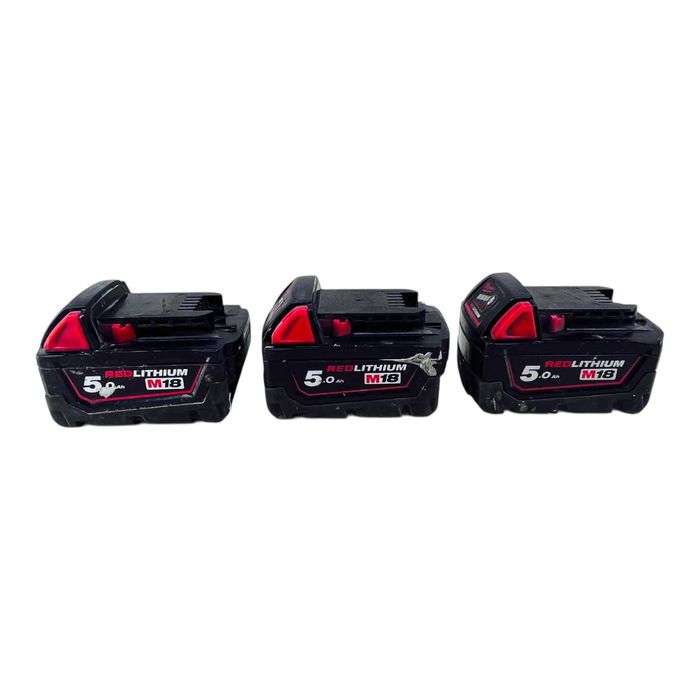 3 x Akumulator Li-Ion Milwaukee M18 B5 18V 5.0Ah