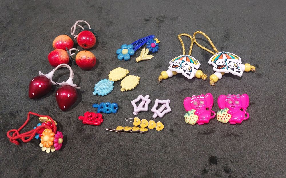 Akcesoria do włosów retro spinki ozdoby gumki