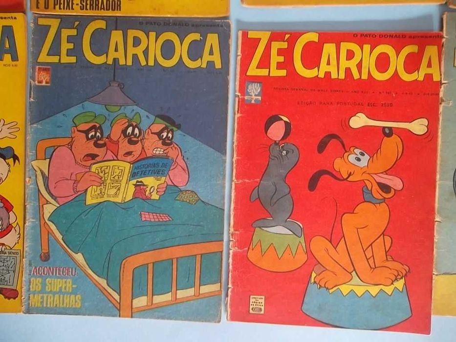 15 Revistas ZÉ CARIOCA , Lote desde o ano de 1962
