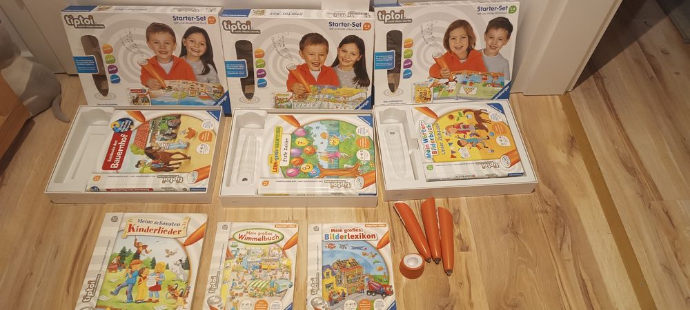 Tiptoi ravensburger 3 pisaki i książki niemiecki
