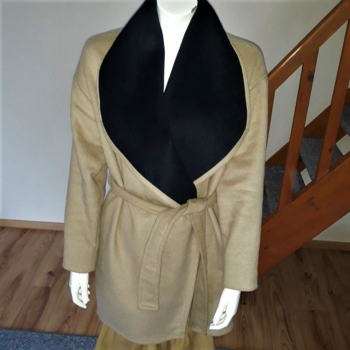 Płaszcz maxi klapy - MANGO Exclusive - M