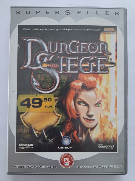 PC dvd-rom Gra: Dungeon Siege, jubileuszowa edycja