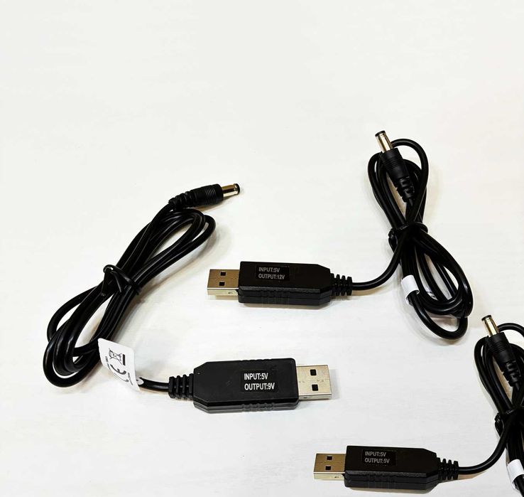 кабель переходник для роутера 5V 9V 12V для терминала от павербанка