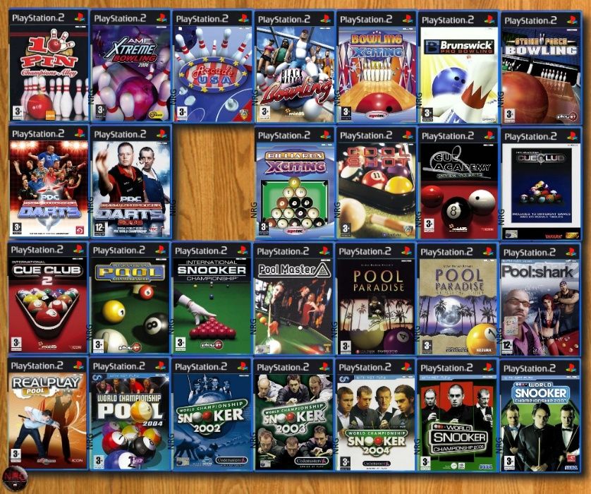 PS2] Jogos DESPORTO 2 (Bike,Skate,Surf,Ski,Tenis,Bowling,Snooker
