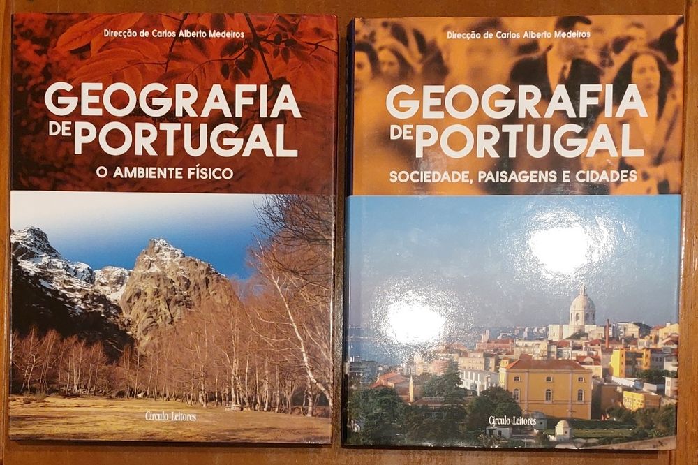 Coleção de livros sobre Geografia