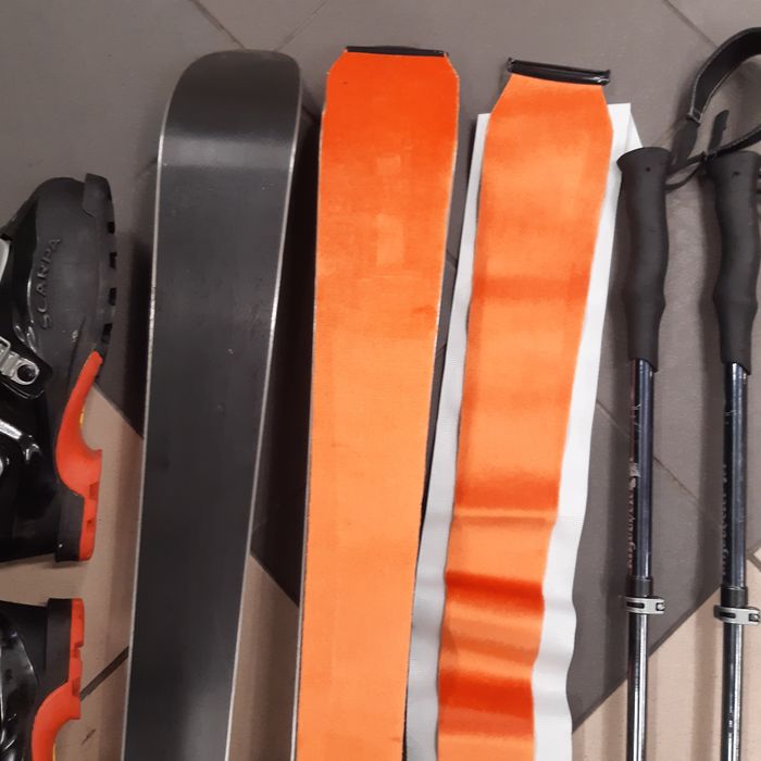 narty Elan Sierra 154cm+buty 42+foki,kije