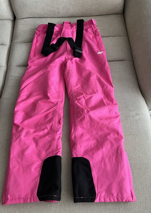 Spodnie narciarskie 4f dziewczynka 156