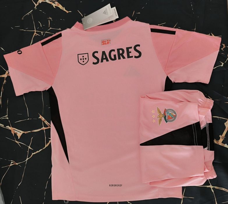Camisola Benfica Rosa criança