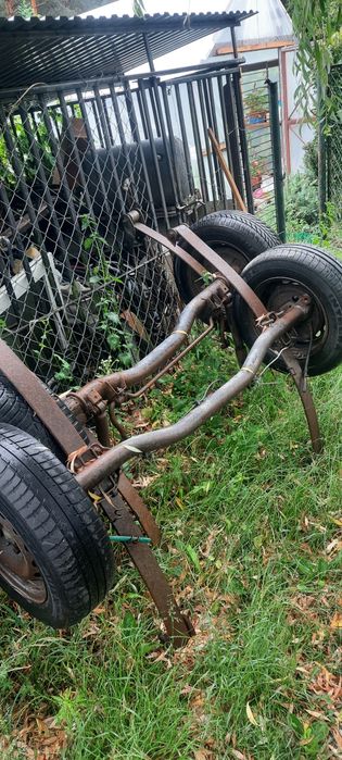 Oś master ducato movano przyczepka przyczepa