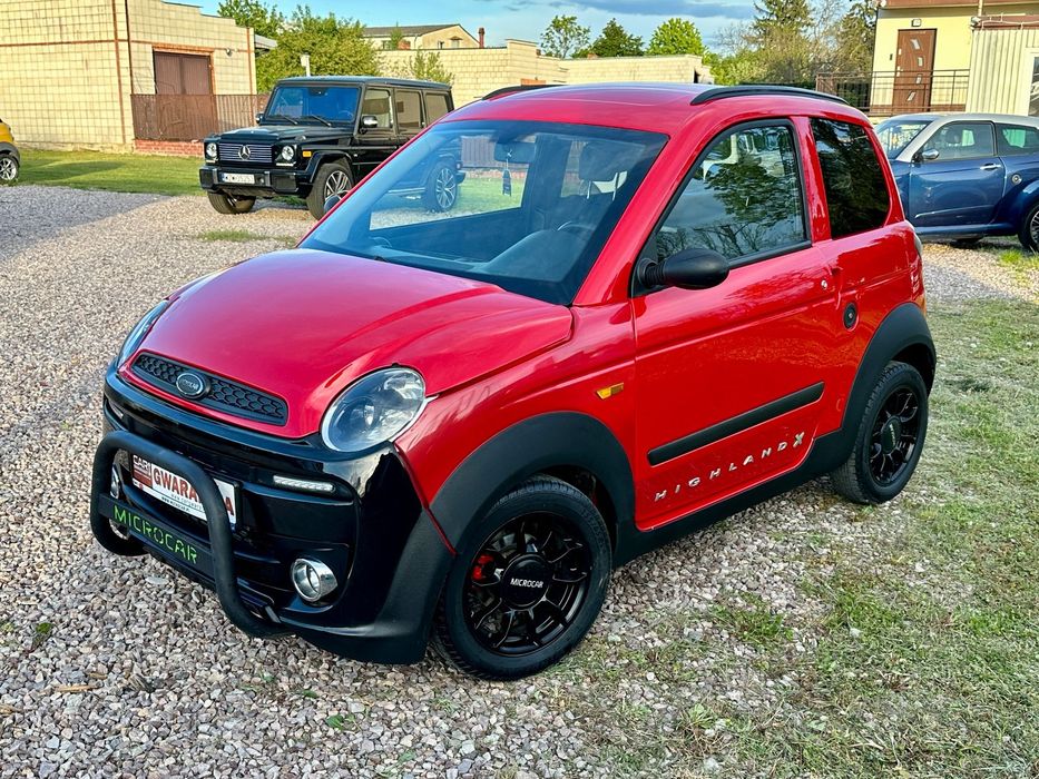 Microcar M.GO HIGHLAND X 2017 L6E Alu14 Progress Zadbany Transport