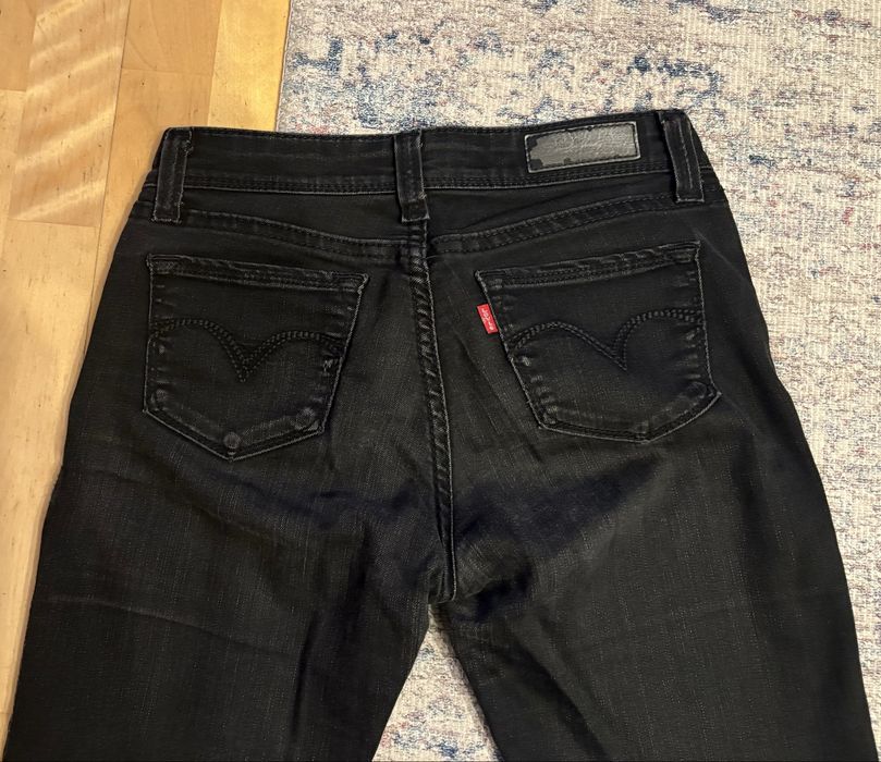 Czarne jeansy Levi’s