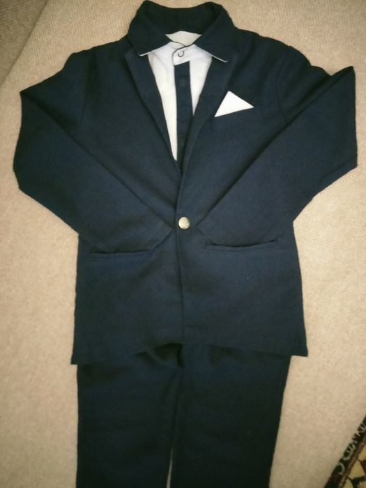 Стильний костюм для хлопчика розмір 116