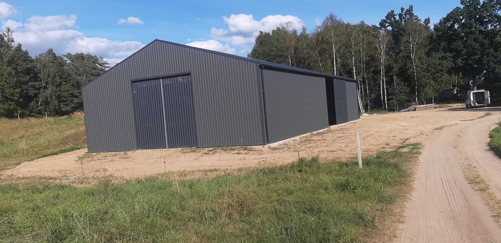 Hala stalowa 15x30x5m