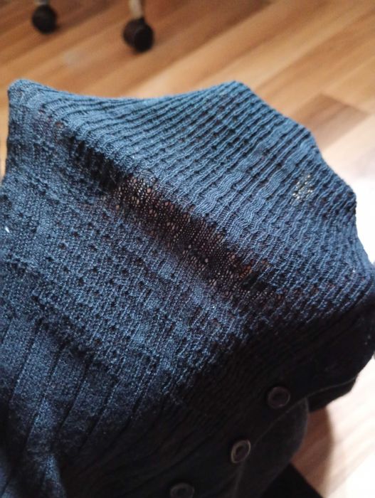 Czarny sweter siateczkowy SayWhat rozm. S/M