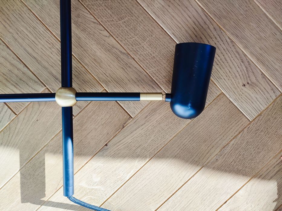 Lampa czarno złota Nordlux DFTP - 4 żarówki E27