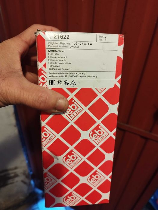 Filtro gasóleo VW audi