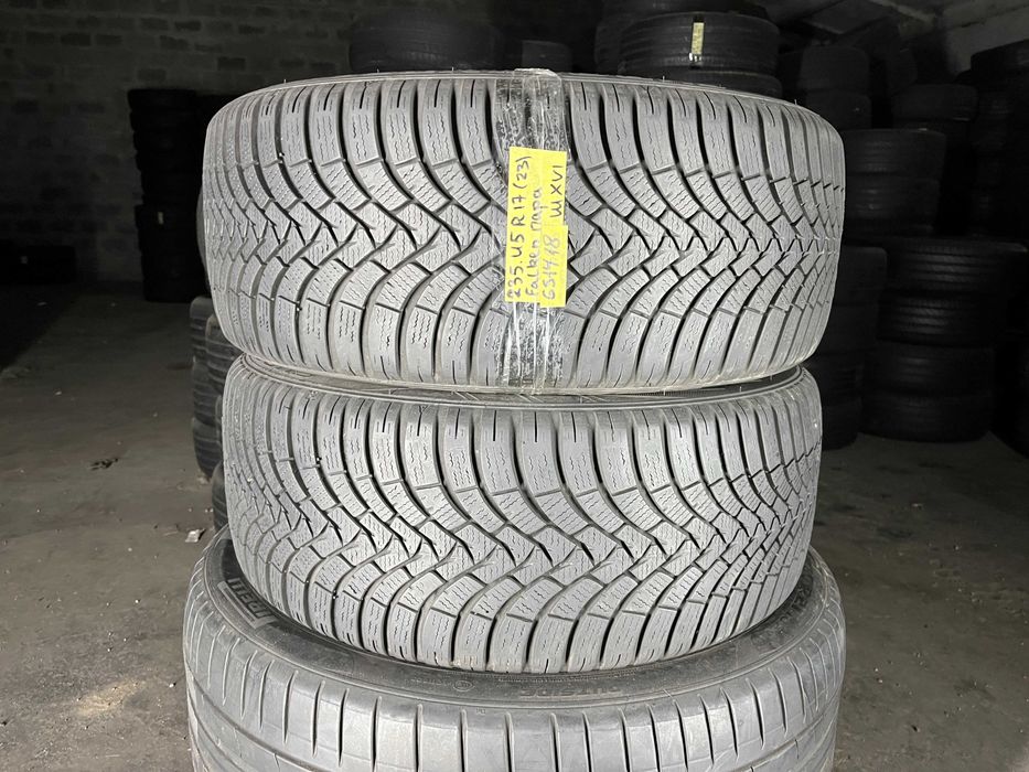 GS1418 Зимові шини 235/45r17 Falken Eurowinter HS01 пара резина р17