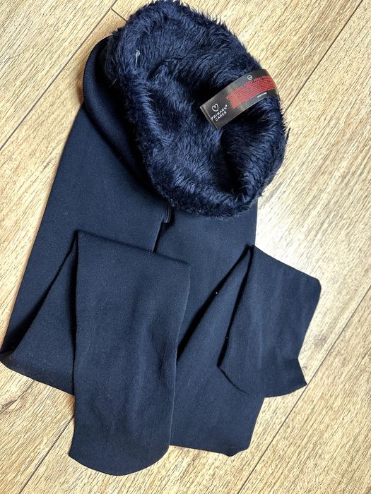 Primark ocieplane granatowe nowe XS-S