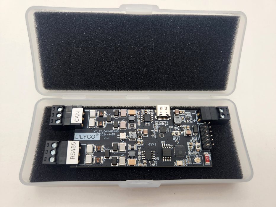 Бездротовий модуль керування LILYGO ESP32 CAN RS485 PINMAP