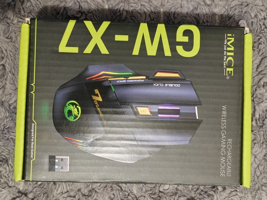 Дротова  ігрова мишка для комп'ютера,ноутбука USB.iMICE GW-X7.