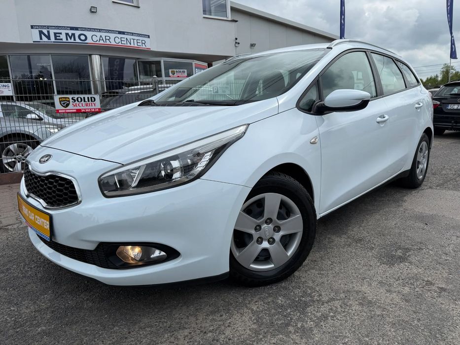Kia Ceed Super Stan Biały modny kolor 1.6Crdi łańcuch Klima z Belgii 1Wł