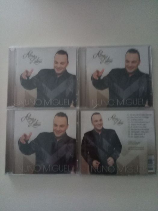 Musica Portuguesa CD's Daniel Carlini, Nuno Miguel, Luís Portela