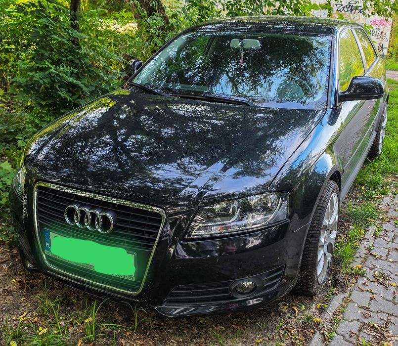 Audi A3 8P polift 1.6 102km 2009r 280 tyś km ALU 18" climatronic  okazja