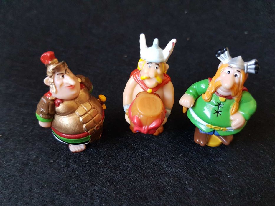 Bonecos Astérix em PVC
