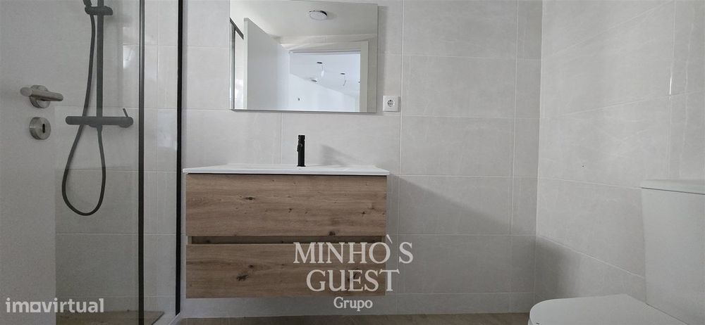 Apartamento T0 totalmente remodelado próximo da UNIVERSIDADE DO MINHO