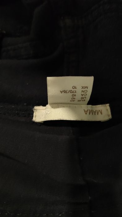 Spodnie ciążowe granatowe eleganckie r 40