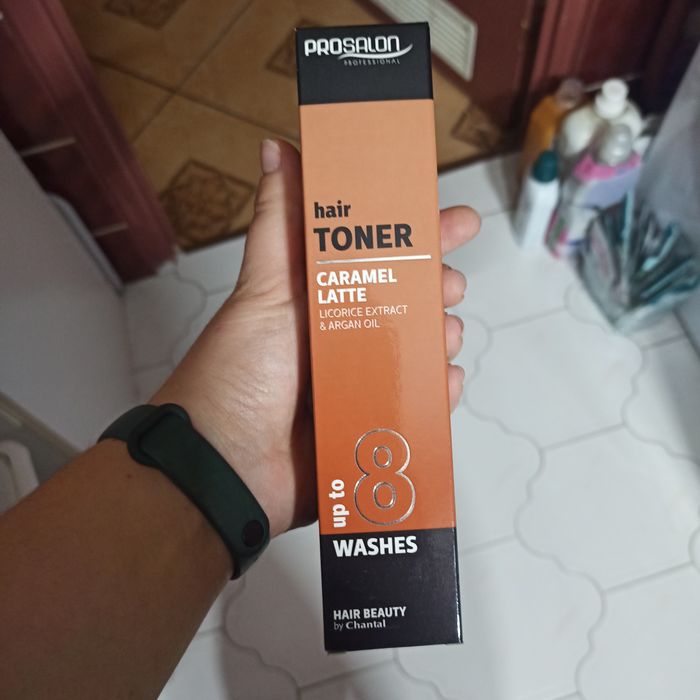 Toner do włosów prosalon caramel latte