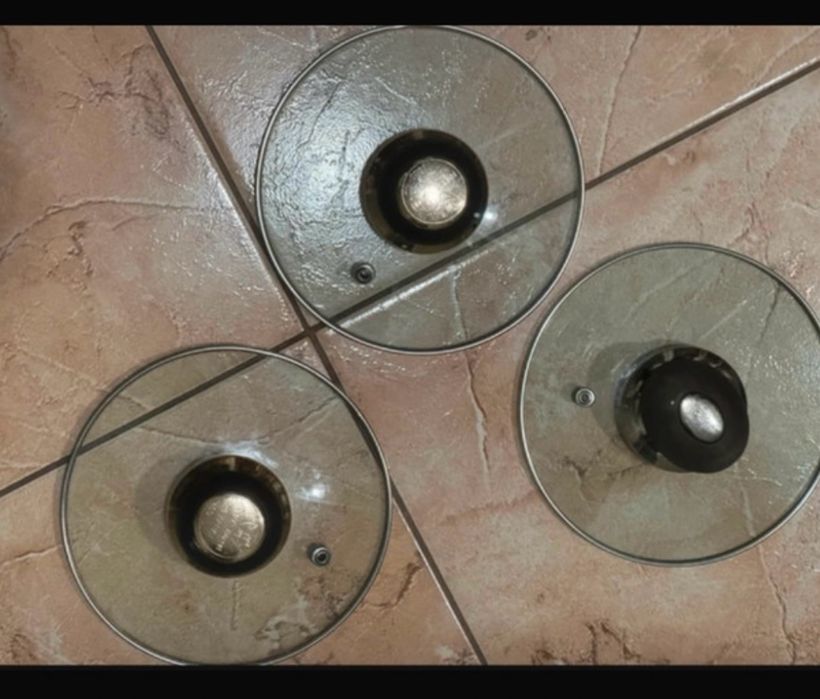 Szklana pokrywka do garnka 17 cm