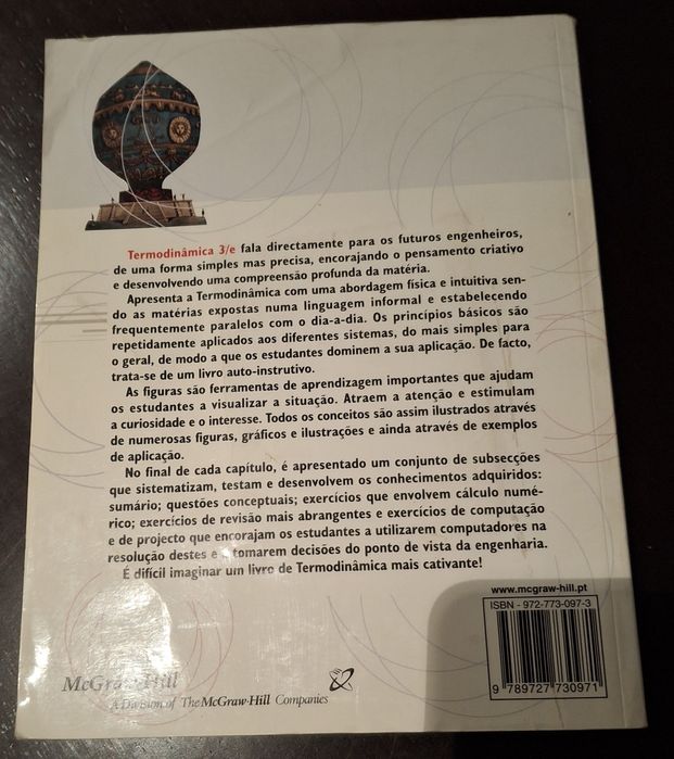 Termodinâmica - Çengel & Boles (3ª Edição) - Como Novo + Software Orig