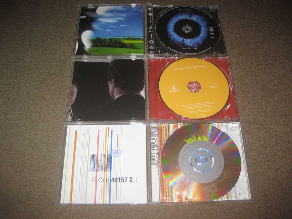 9 CDs do "David Bowie"