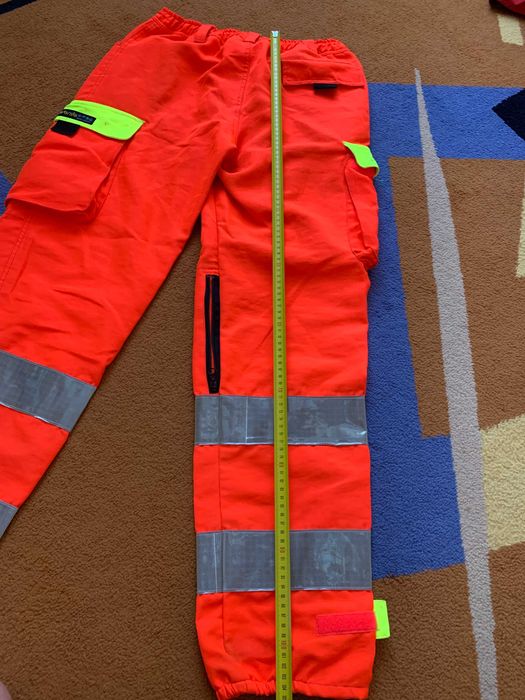 Сигнальні медичні робочі штани Soccorso Sanitario 118 (Італія) L / 48-50 Світловідбиваючі