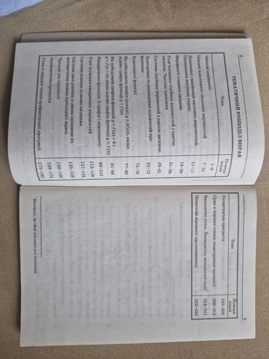 Книжки для навчання у школі