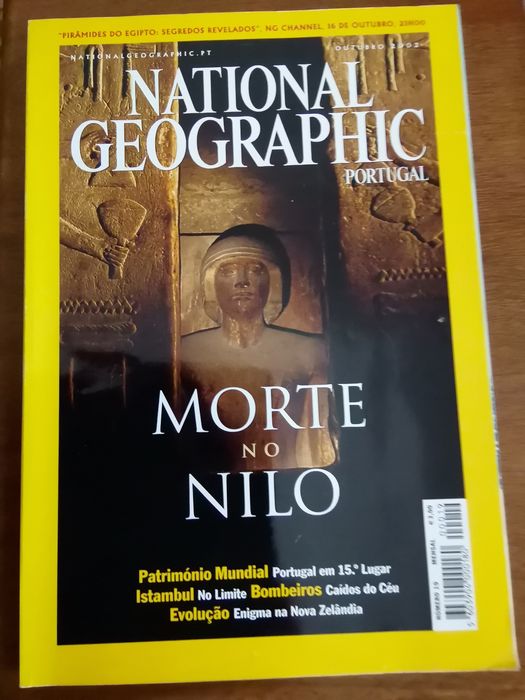 National Geographic : Portugal/4 revistas de história. Novas. 2€ cada