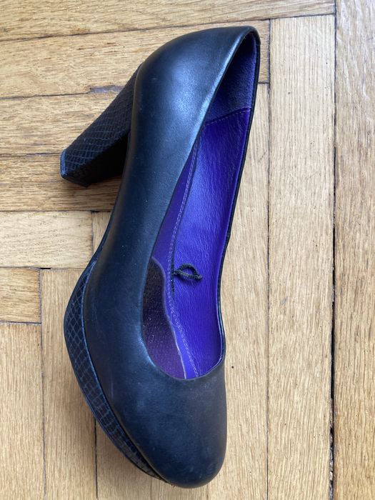 Buty na obcasie czarne Next r 39