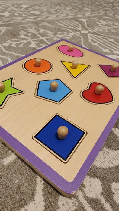 Дерев'яні рамки-вкладиші Монтессорі