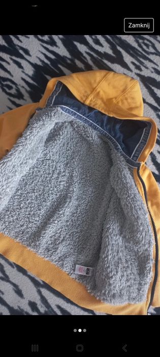 Ciepła bluza dla chłopca