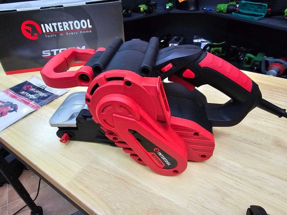 Стрічкова Шліфмашина STORM 76*533 мм Мідна обмотка Гарантія 36міс