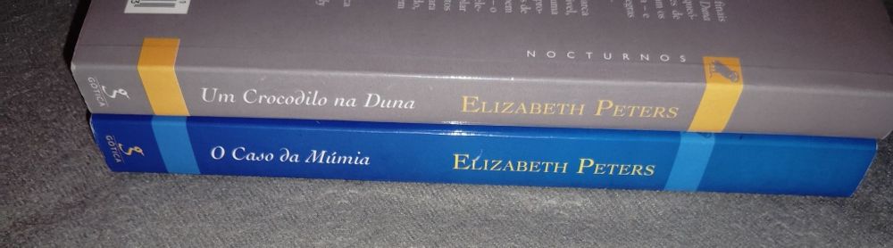 Livros da Escritora Elizabeth Peters Usados
