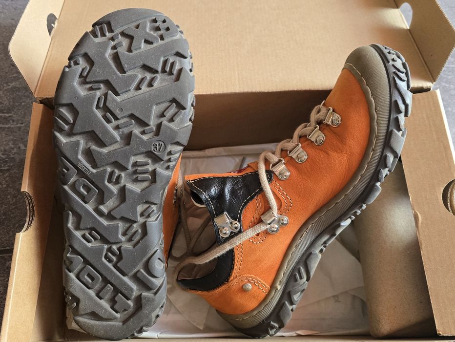 Buty nagaba 054 pomarańczowe r37