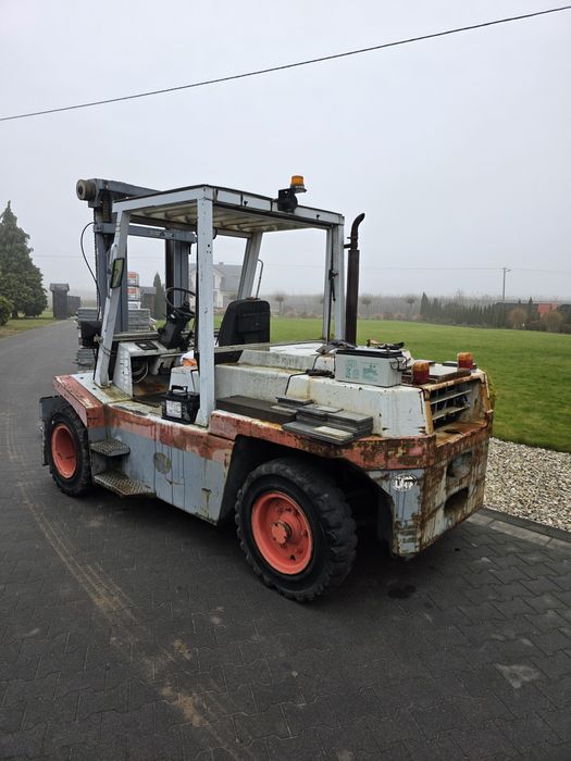 Wózek Widłowy  6Ton Udźwig silnik Diesel Fiat  DI60  (Linde H60)