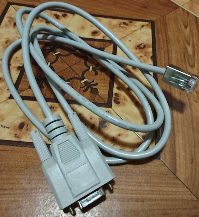Кабель для передачи данных RJ45 RS232 Ethernet COM
